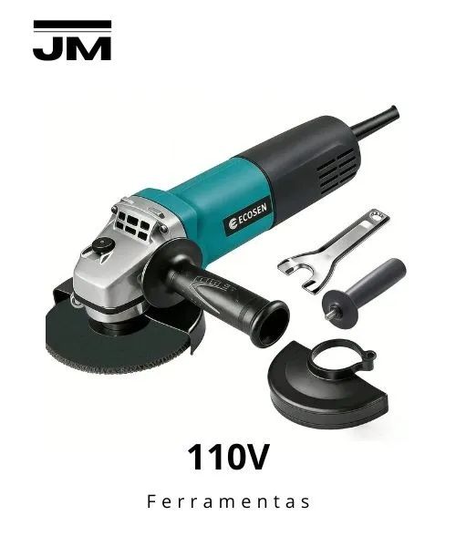 Esmerilhadeira Angular 900W 11000rpm-110V Ecosen (Uso Profissional)