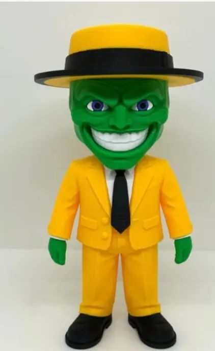 Boneco O Máskara Action Figure Impressão 3D Colecionável