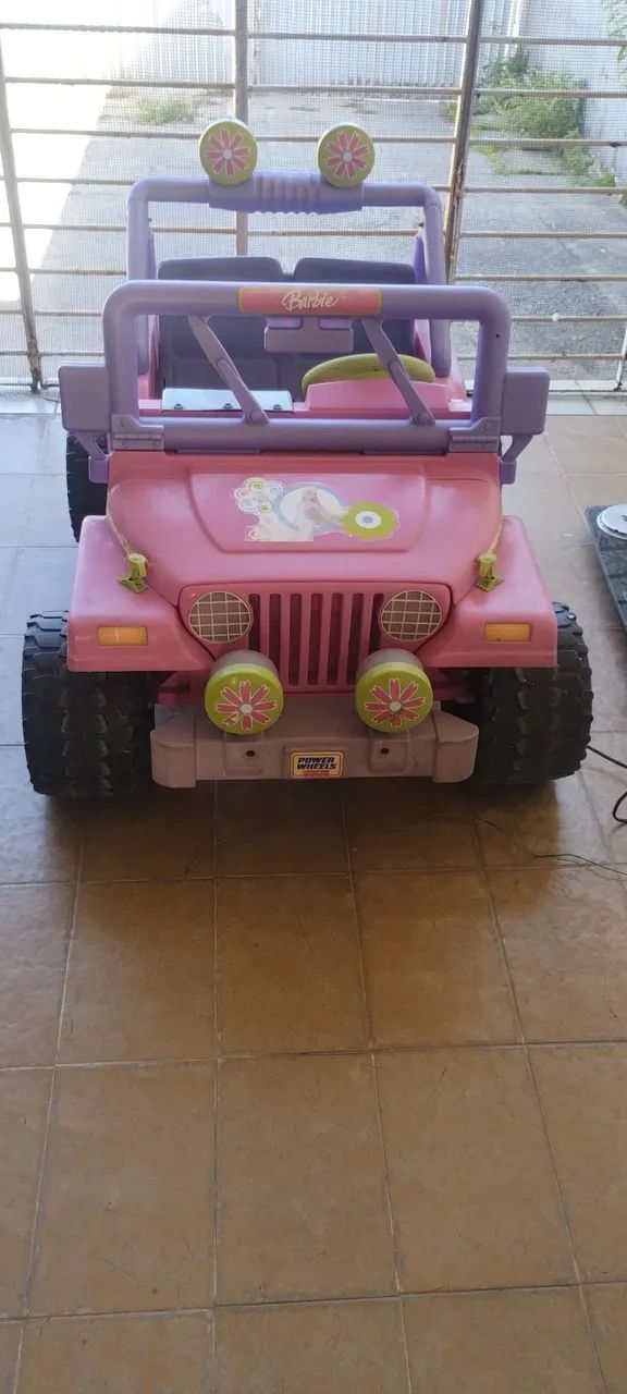 Jeep Wrangler Barbie infantil - Foto 2