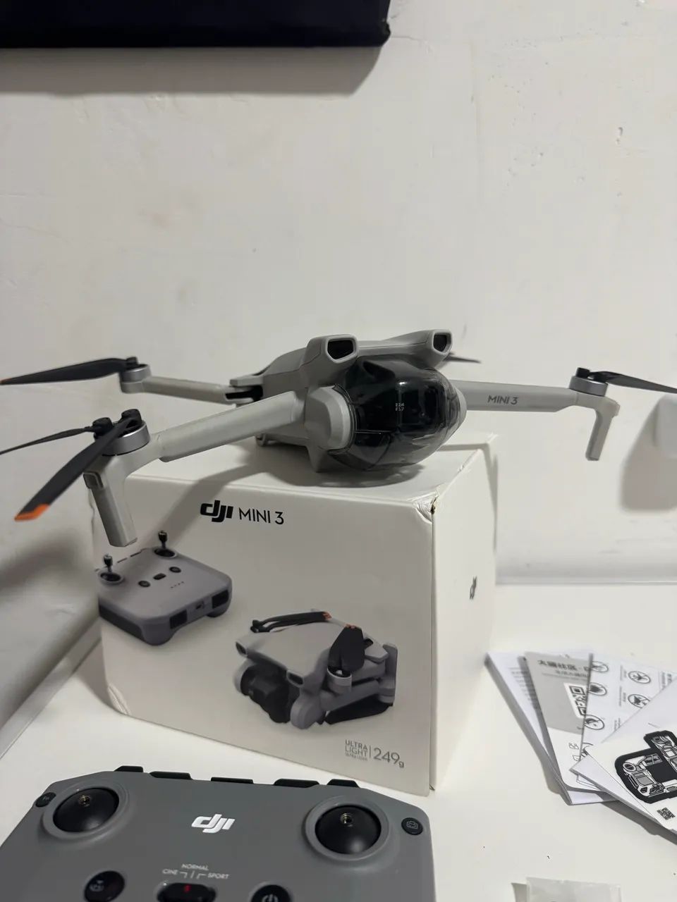 Drone DJI Mini 3 Semi Novo Único dono  - Foto 2