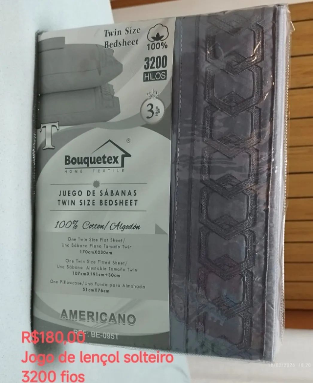 Promoção Lençol Solteiro