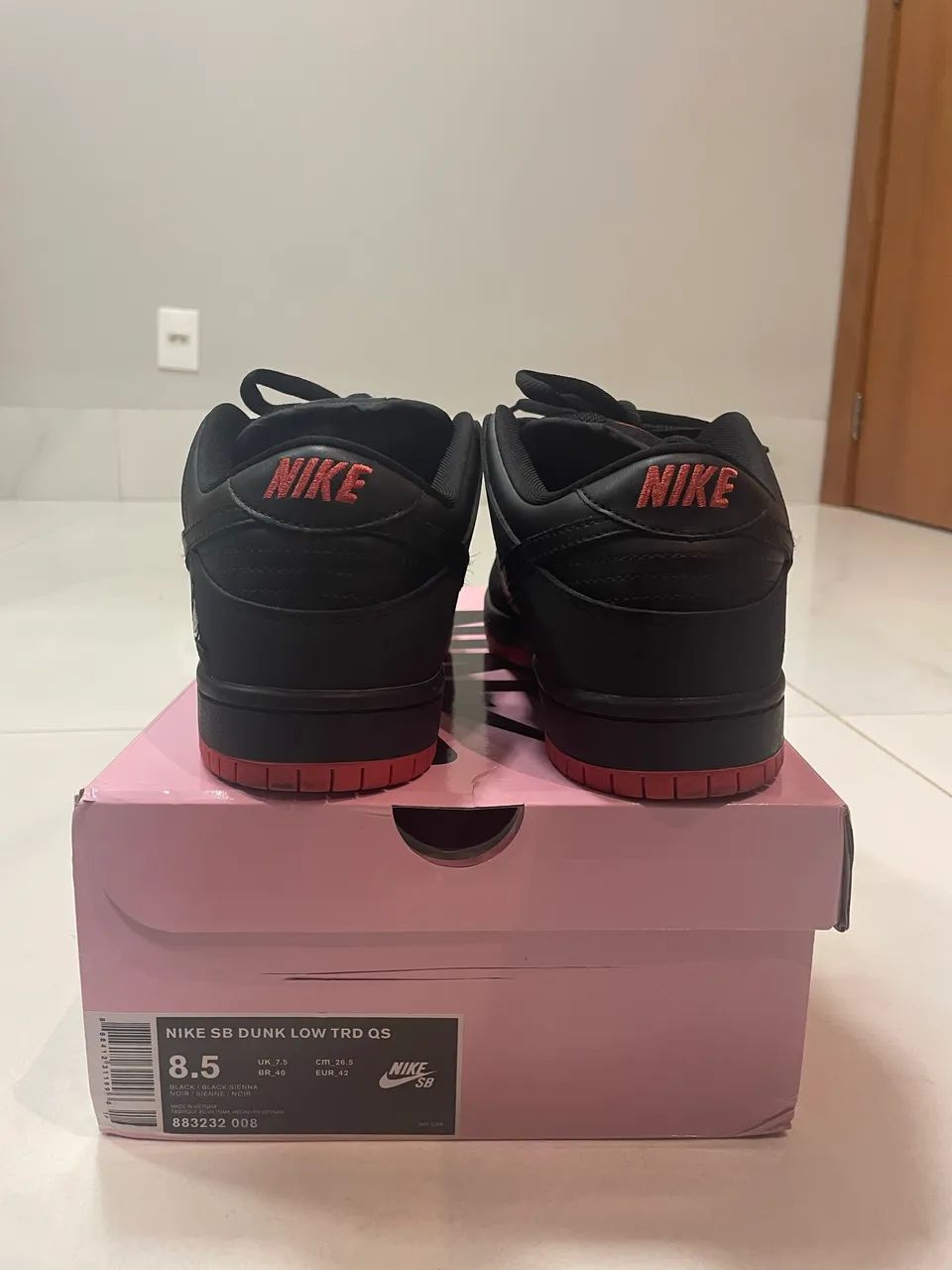 Tenis Nike Dunk SB Black Pigeon - Foto 2