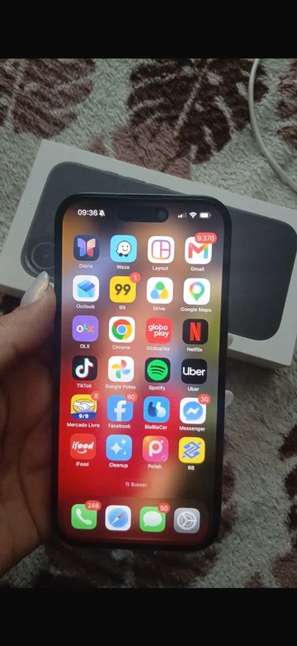 iPhone 16 Preto 256GB - Foto 4