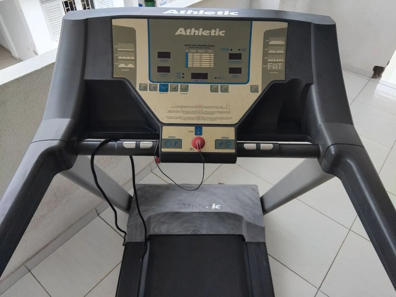 Esteira Profissional Athletic Advanced 3920 t - Foto 4