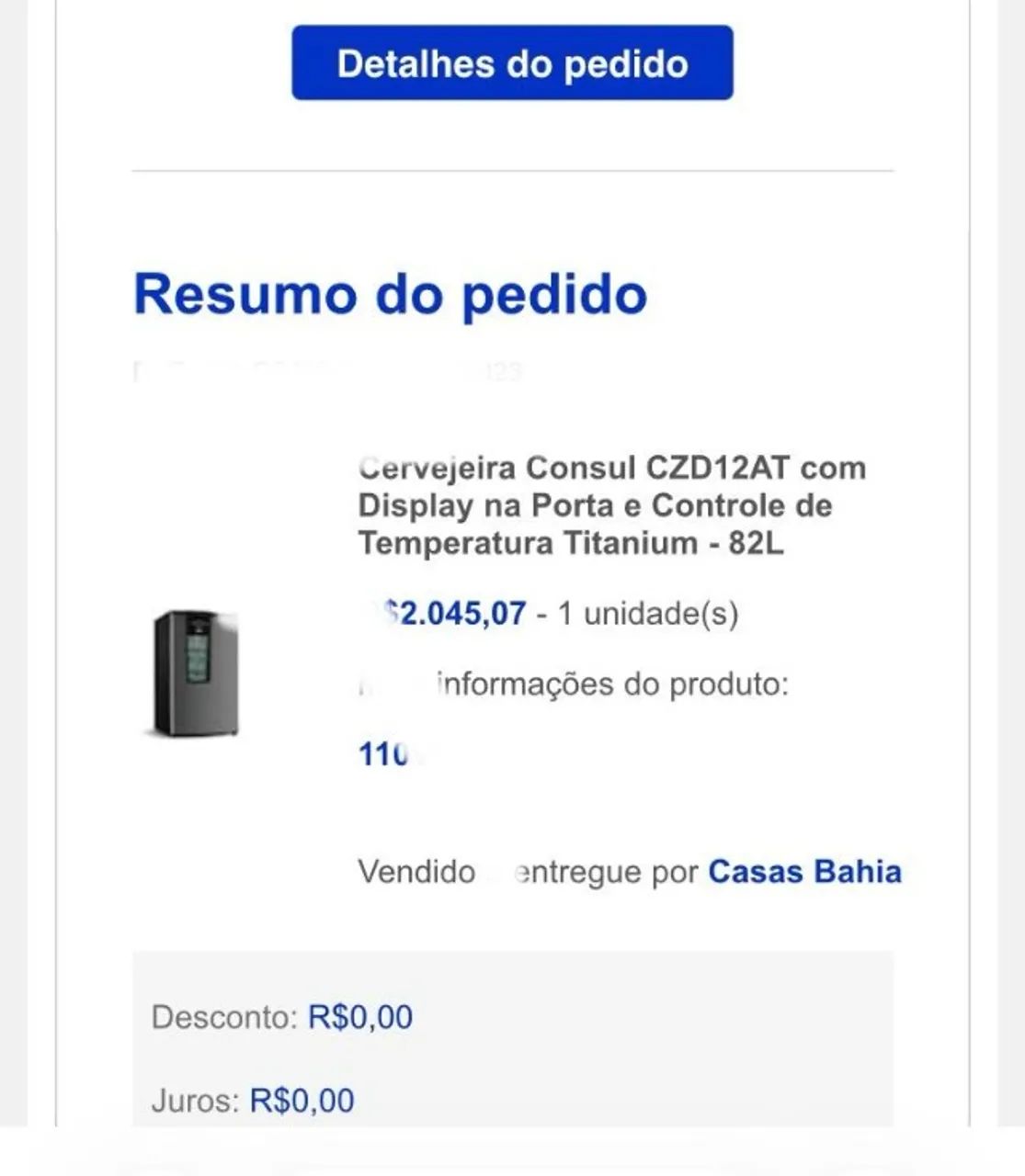 Cervejeira Consul Titanium 110V  - Foto 5
