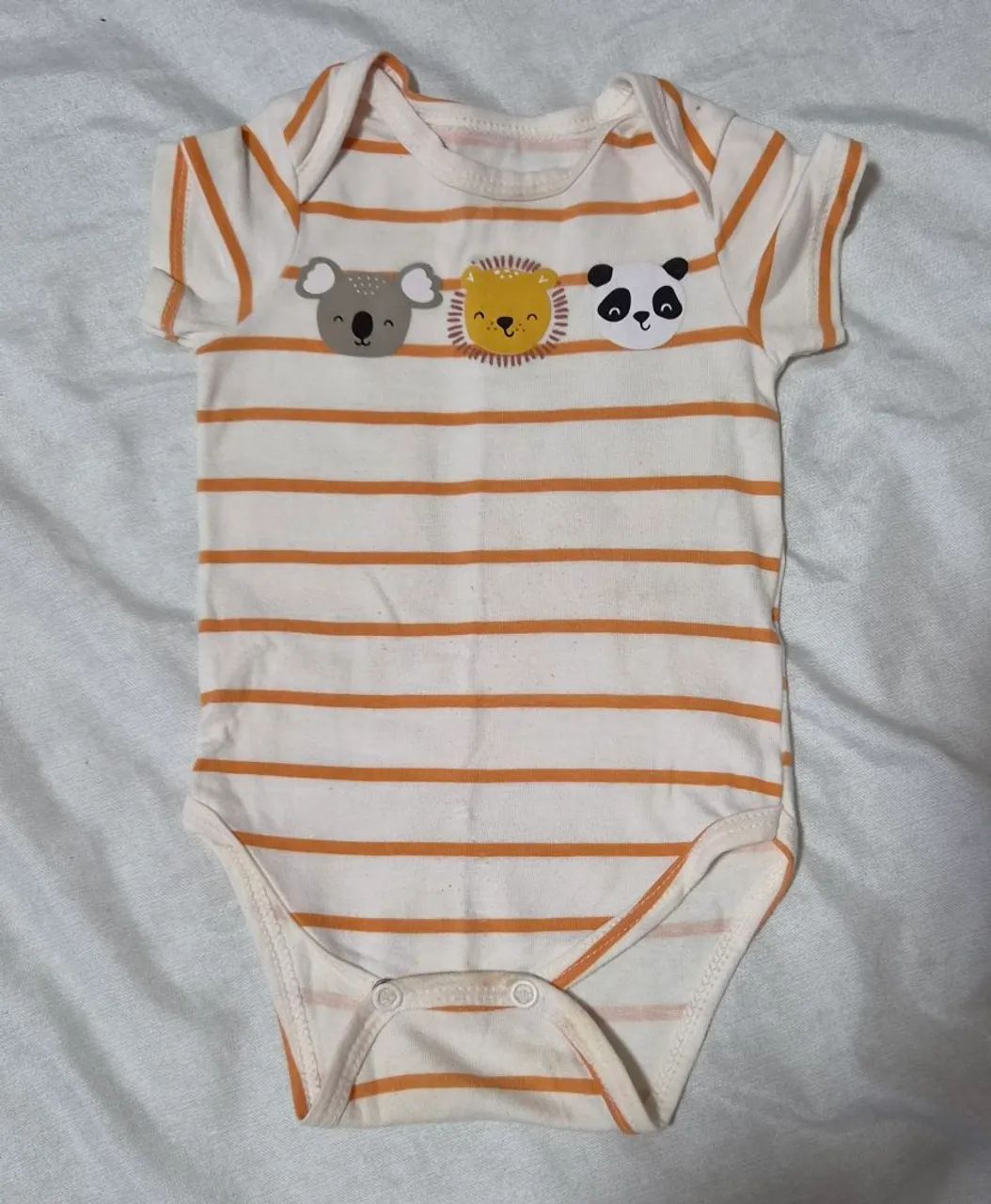 Body Animais Teddy Boom 0-3 meses
