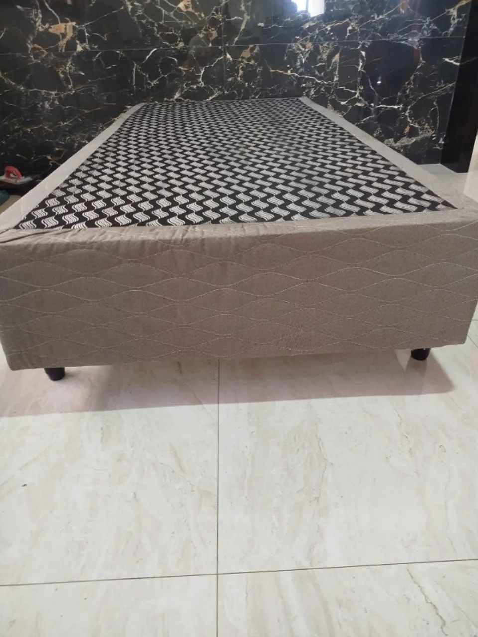 cama solteiro + colchão  - Foto 2