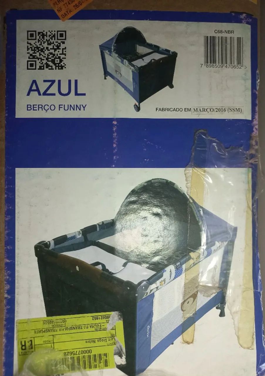 Berço chiqueirinho portátil Funny - Foto 2