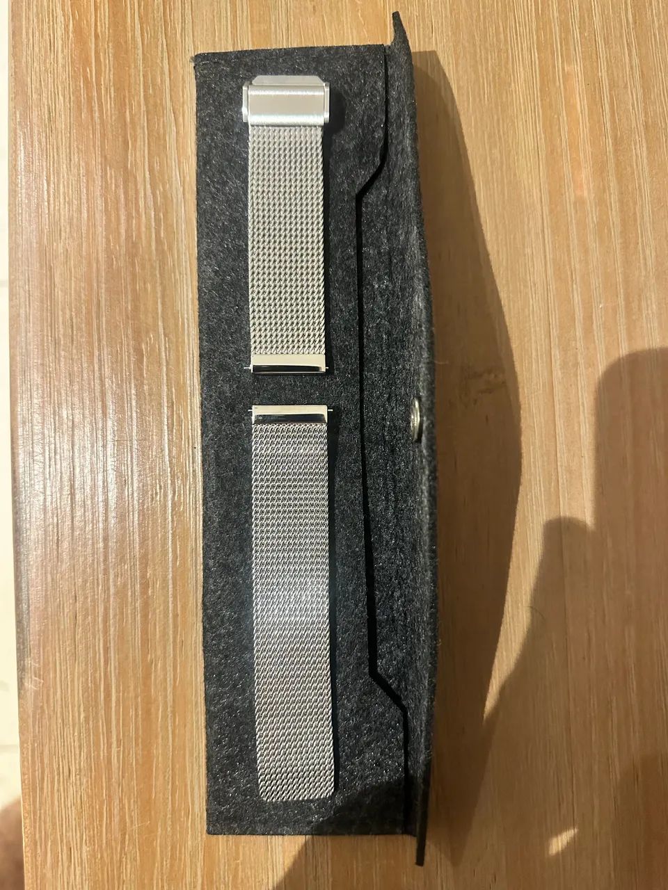 Pulseira de malha Trançada Milanese 22mm - Foto 4