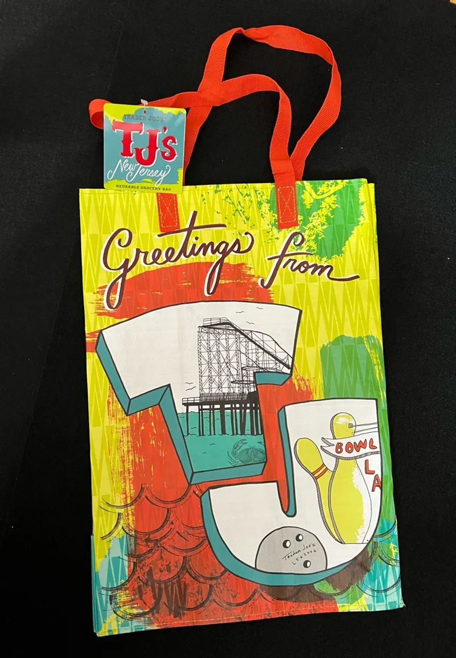 Ecobag Trader Joe?s em Ráfia