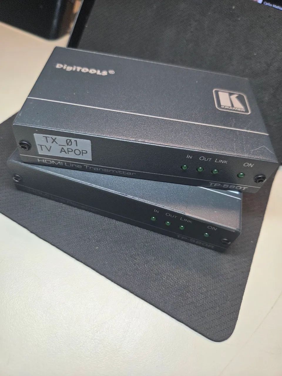 Transmissor HDMI RJ45 RXTX KRAMER TP580