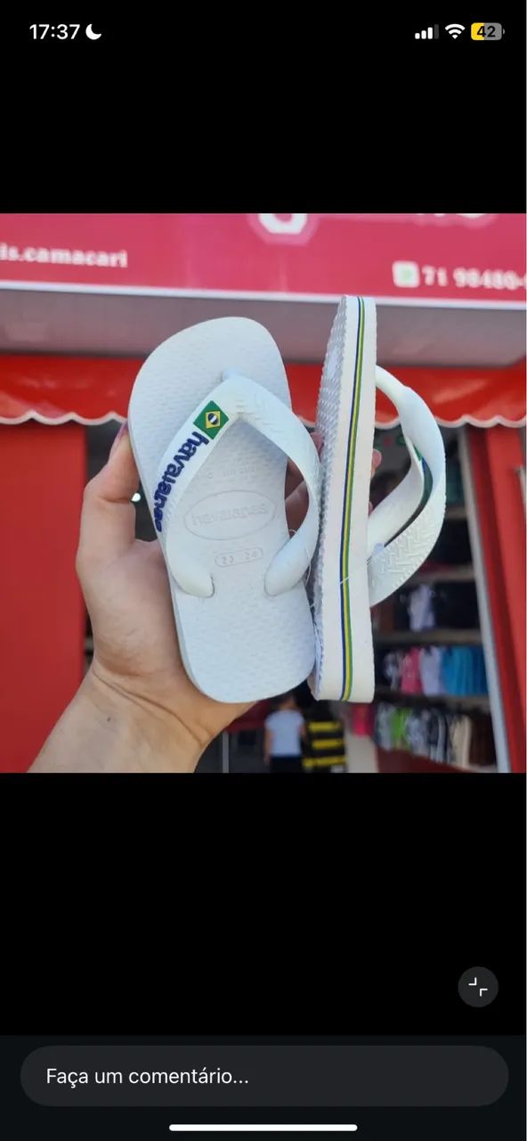 Havaianas infantil 