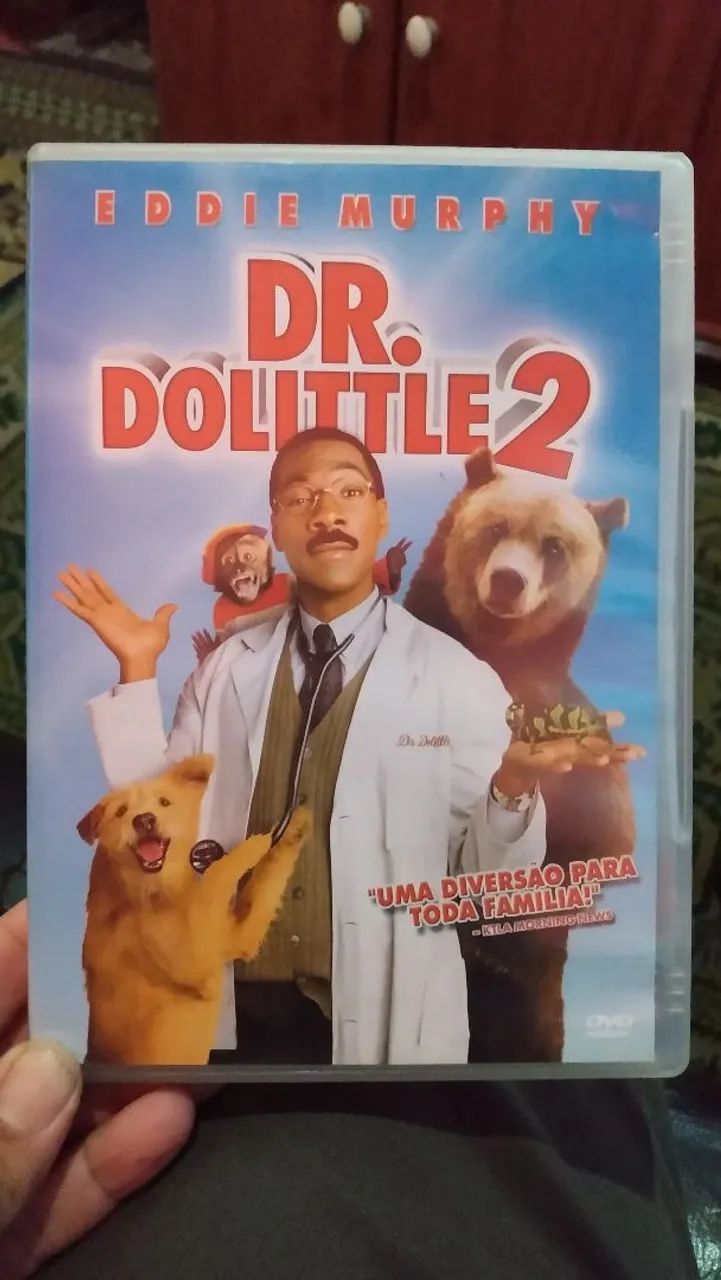 DVD original dr dolittle 2 ótimo estado. 
