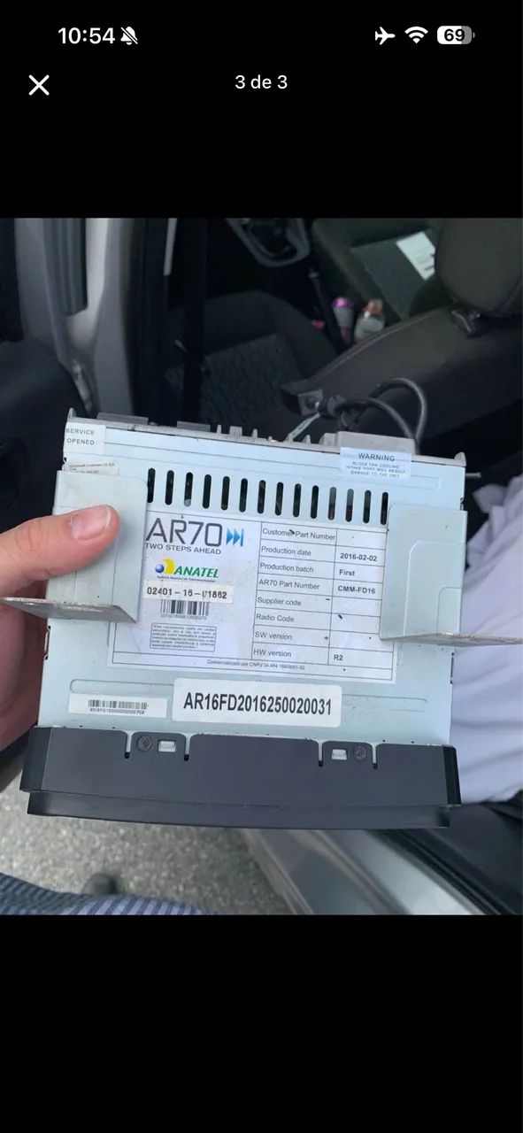 Multimídia Ford Smart Connection AR70 - Ford Ka SE / SE Plus