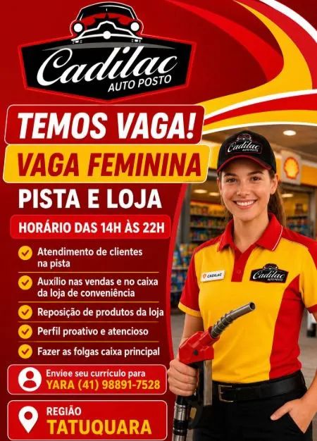 Vaga disponível 