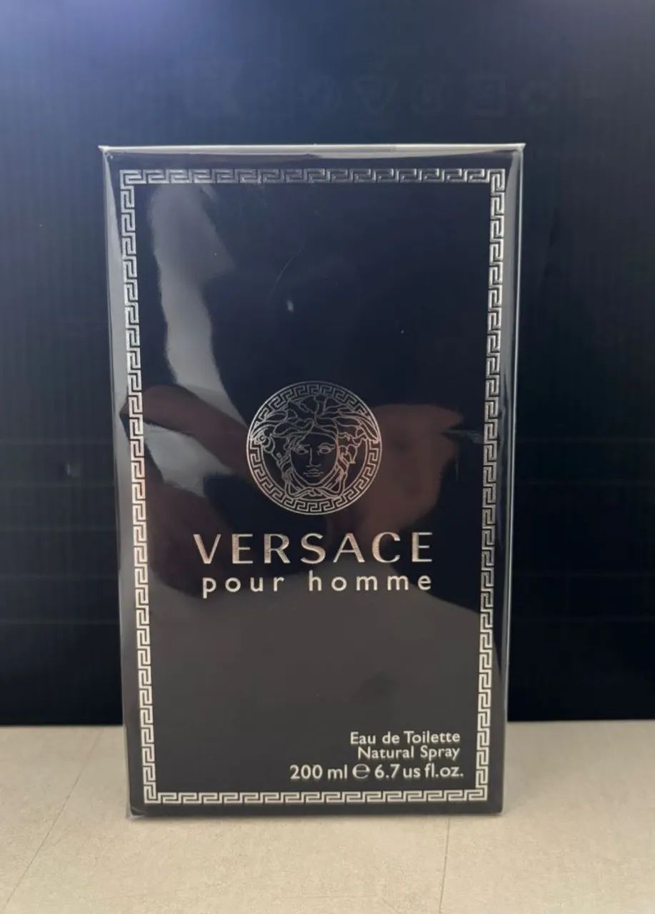 Versace pour homme 200ml lacrado!