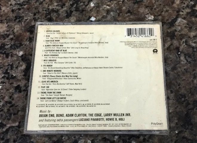 CD U2 - Passengers Original Soundtracks 1 - Foto 2