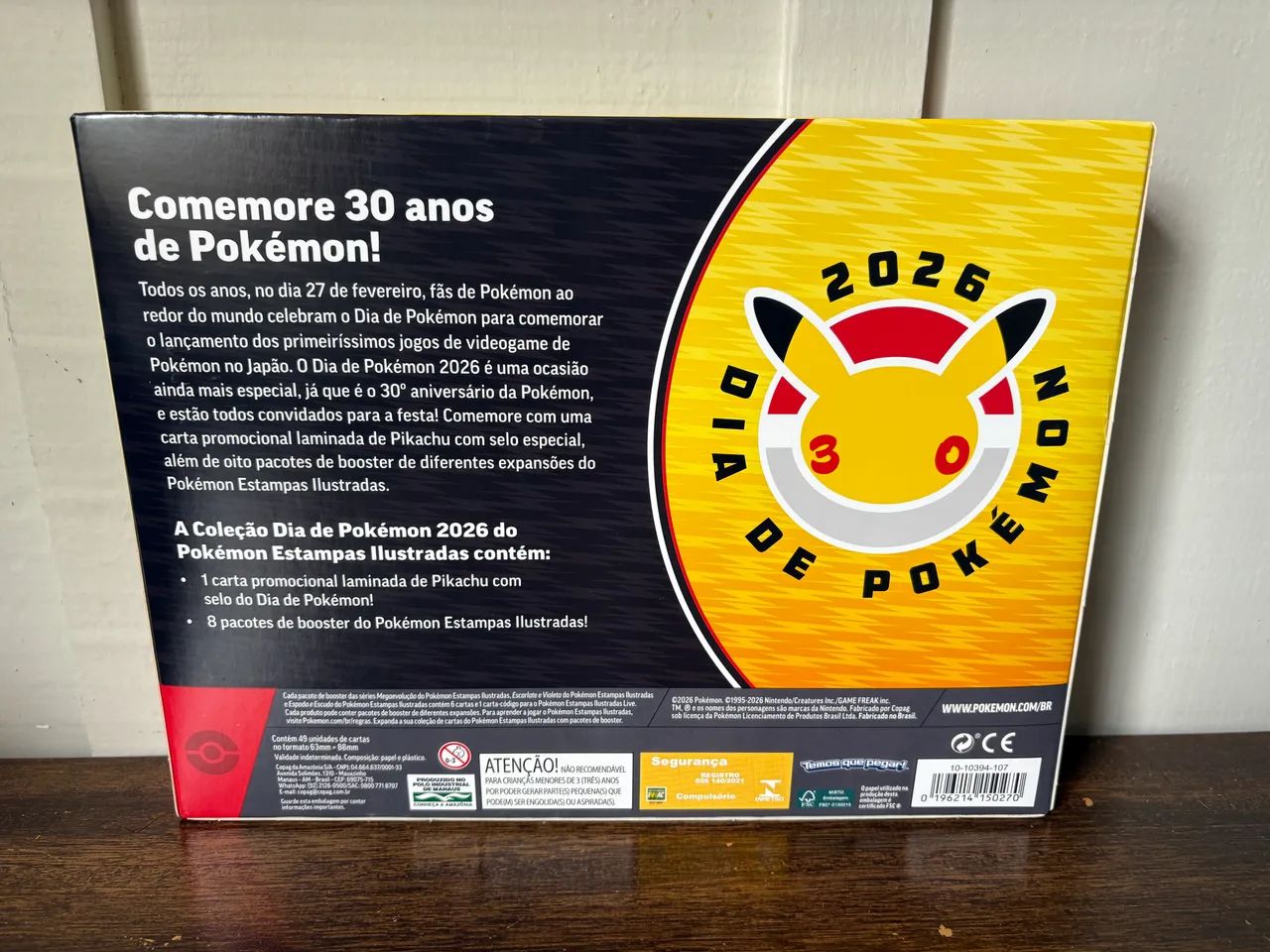 BOX Pikachu 30 anos - Foto 2