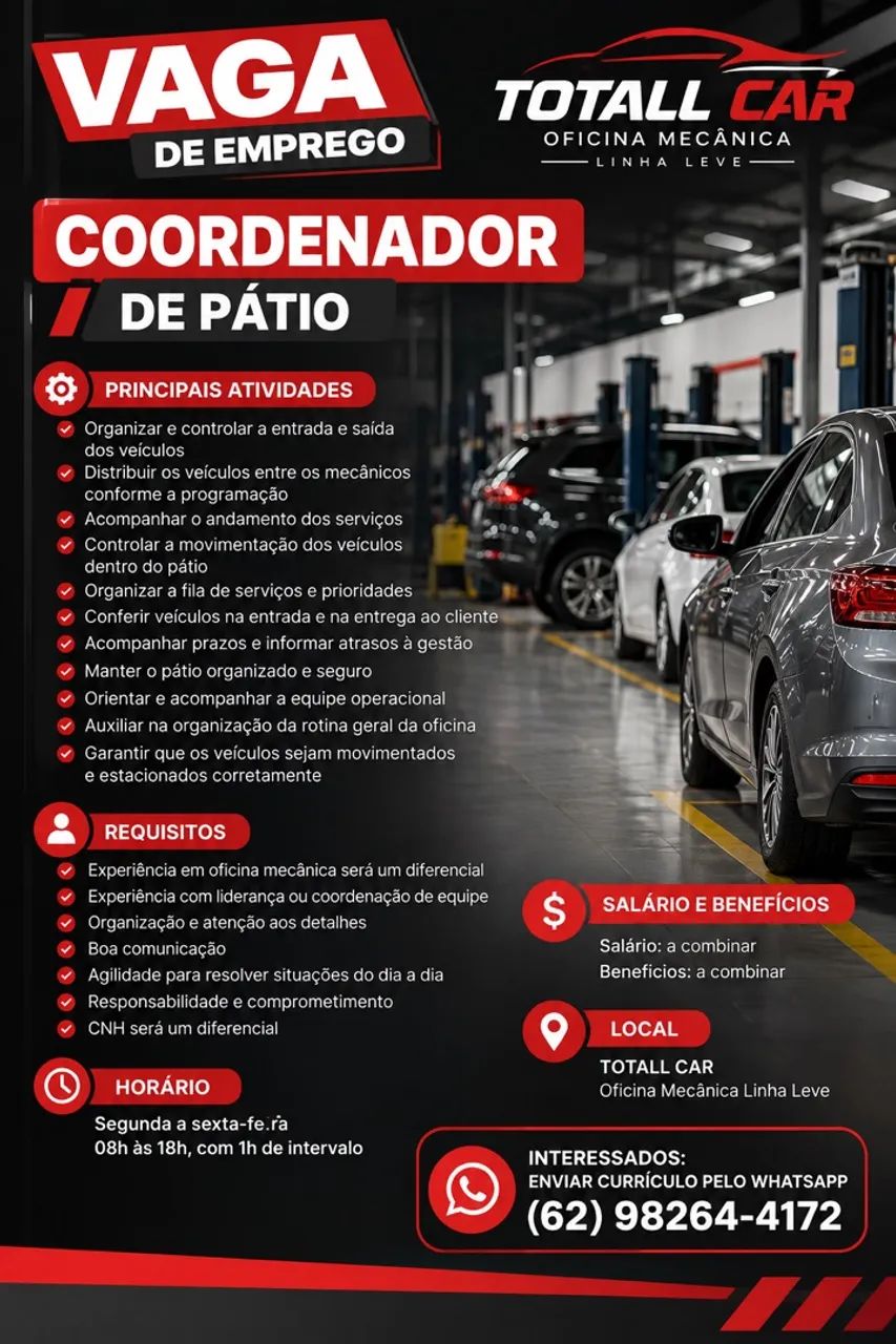 Coordenador de pátio 