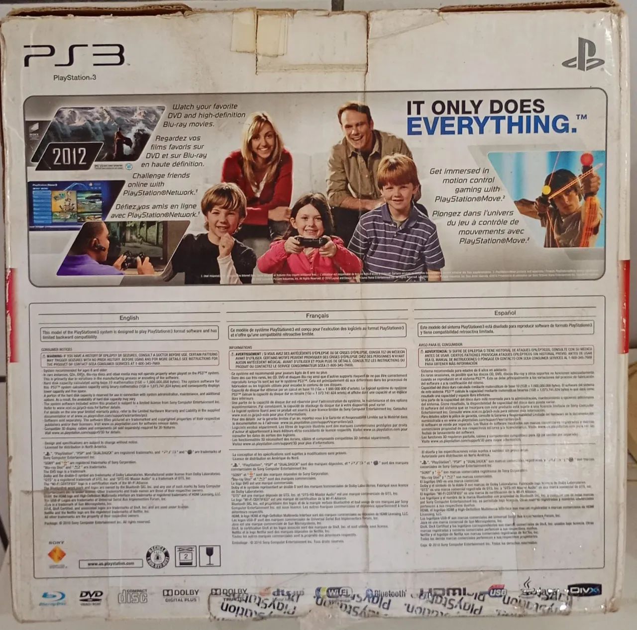 Caixa vazia original PS3 Slim - Foto 2