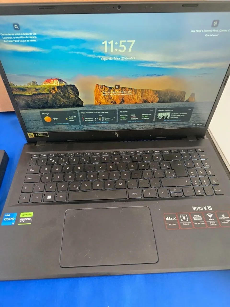 Notebook Gamer Acer v15 13420H/512GB/16 GB RAM e rtx2050 - Foto 2