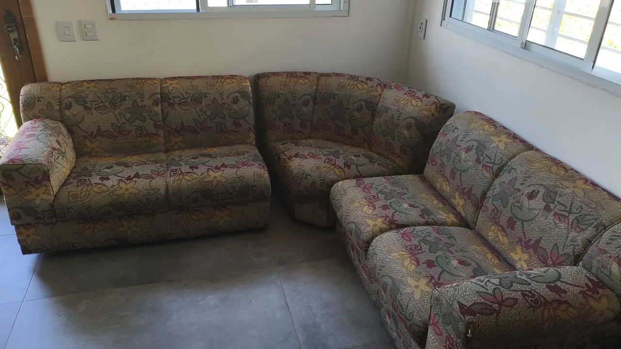 Sofá modular vintage 5 lugares  - Foto 2