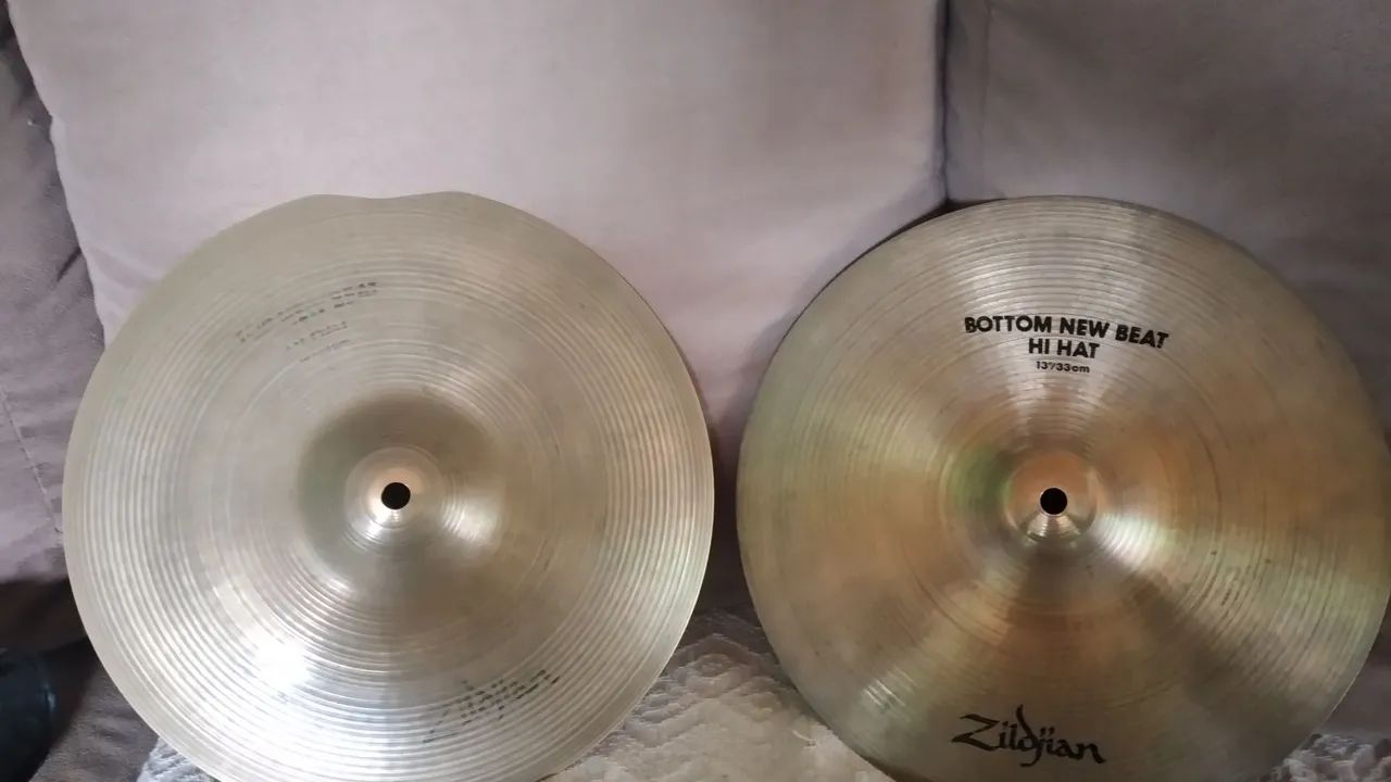 Hi-hat zildjan new beat 13 - Instrumentos musicais - Augusta