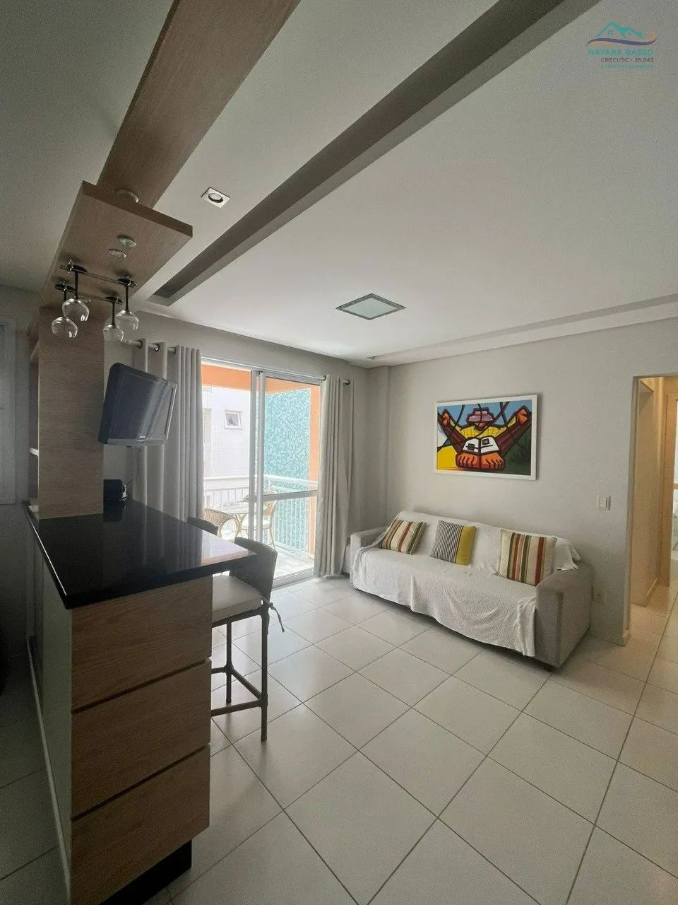 Apartamento Mobiliado de 2 Dormitórios para Locação Anual nos Ingleses - Foto 2
