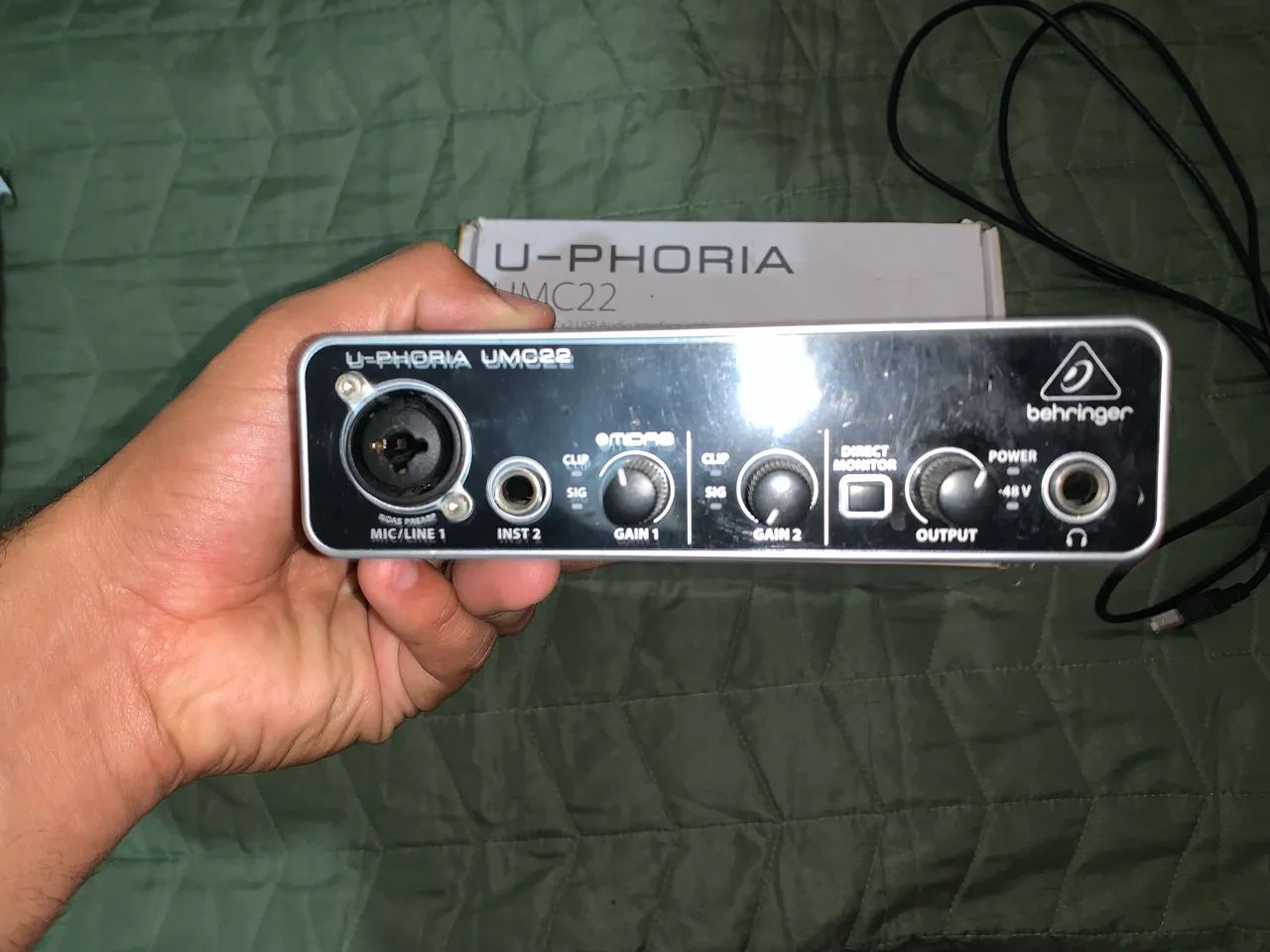Interface de áudio behringer  - Foto 3