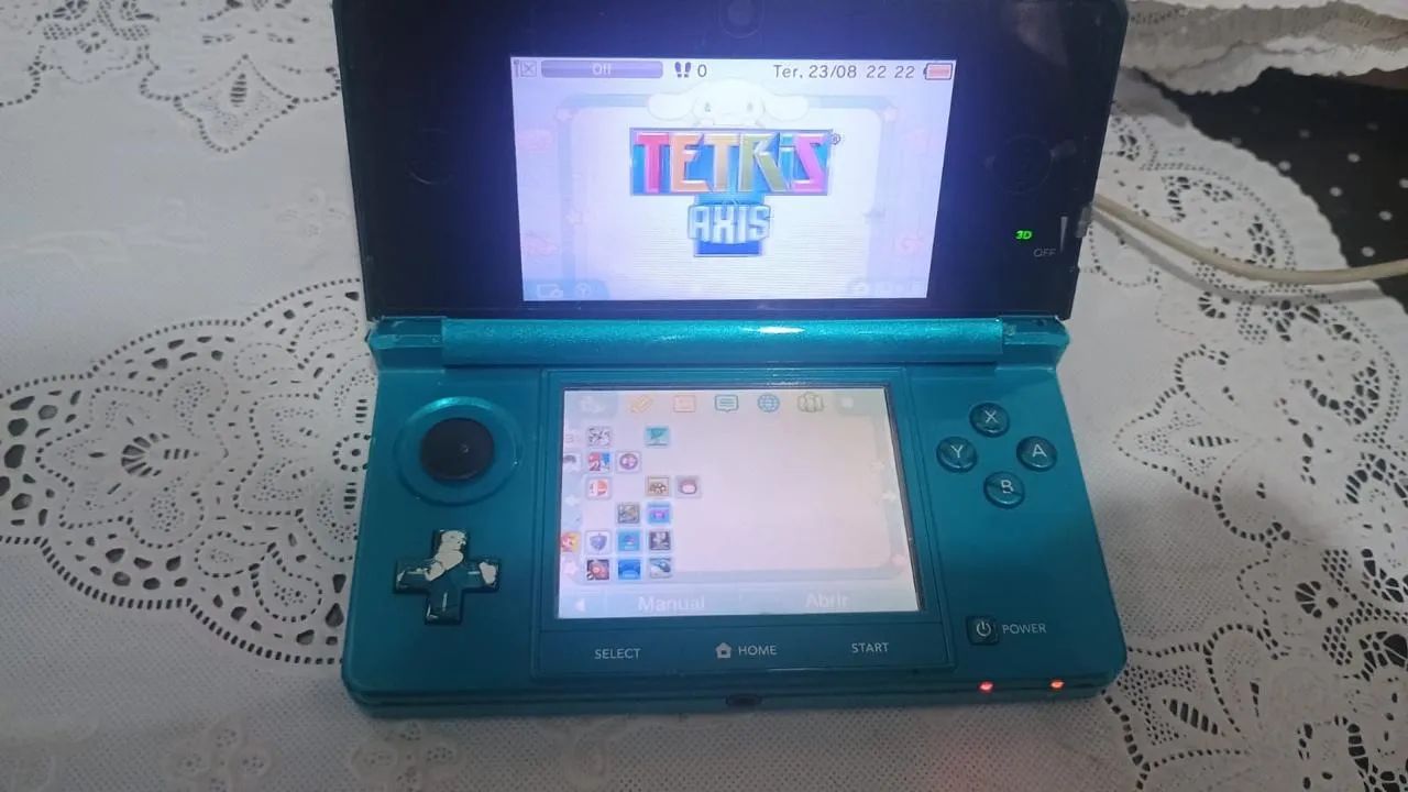 Nintendo 3DS Old/Aqua Blue  - Foto 3