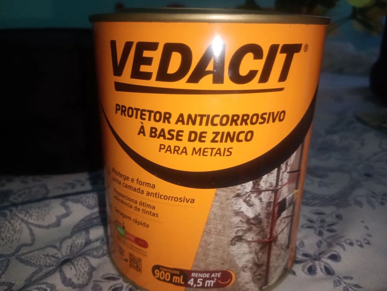 Vedacit protetor anti corrosivo a base de zinco 