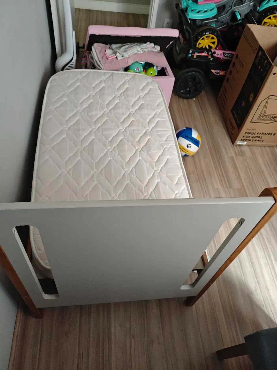 Mini cama infantil+ colchão 