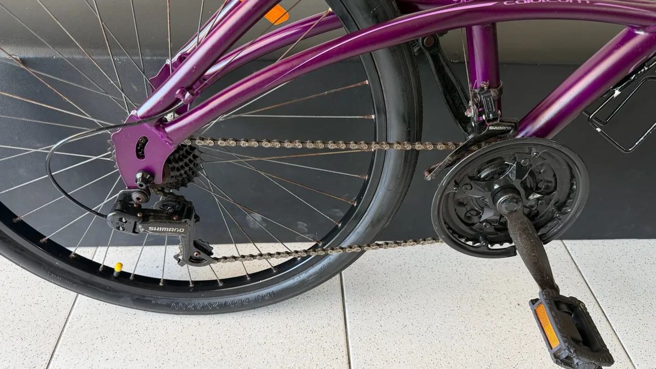 Bicicleta Caloi 500 aro 26 usada  - Foto 3