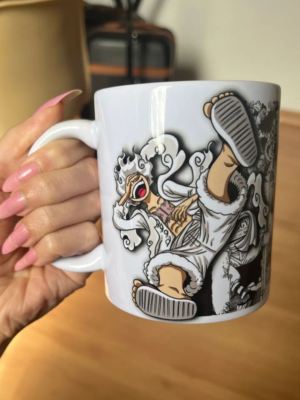 One Piece Luffy Caneca NOVA