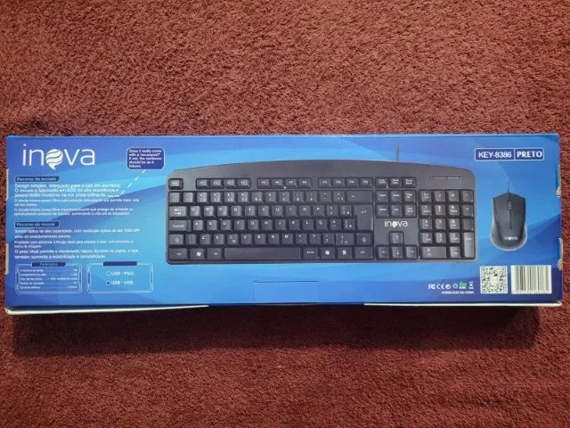 Kit Teclado com fio  - Foto 5