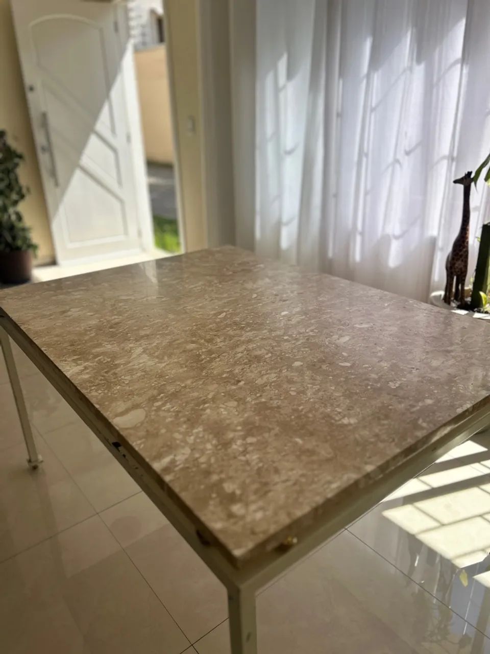 Mesa marmore travertino - Foto 2