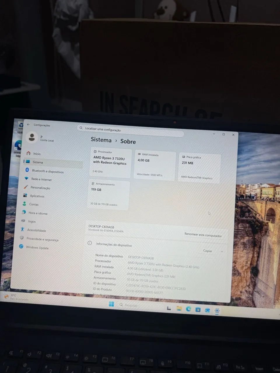 Notebook Acer vivo book go  - Foto 4