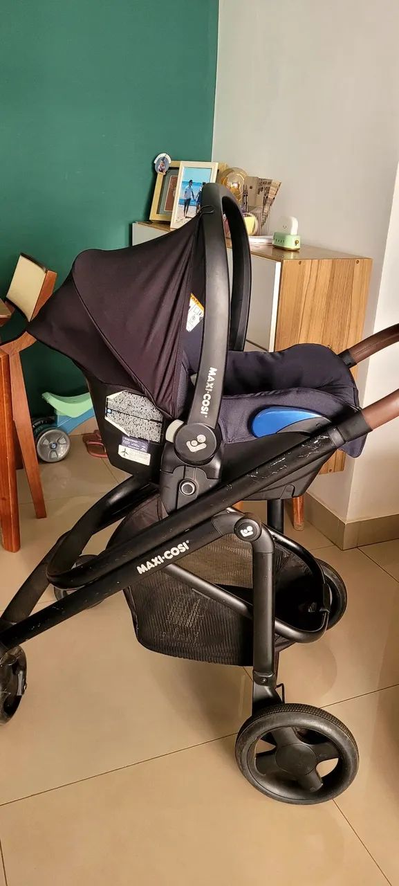 Carrinho de bebê e bebê conforto Maxi Cosi - Foto 4