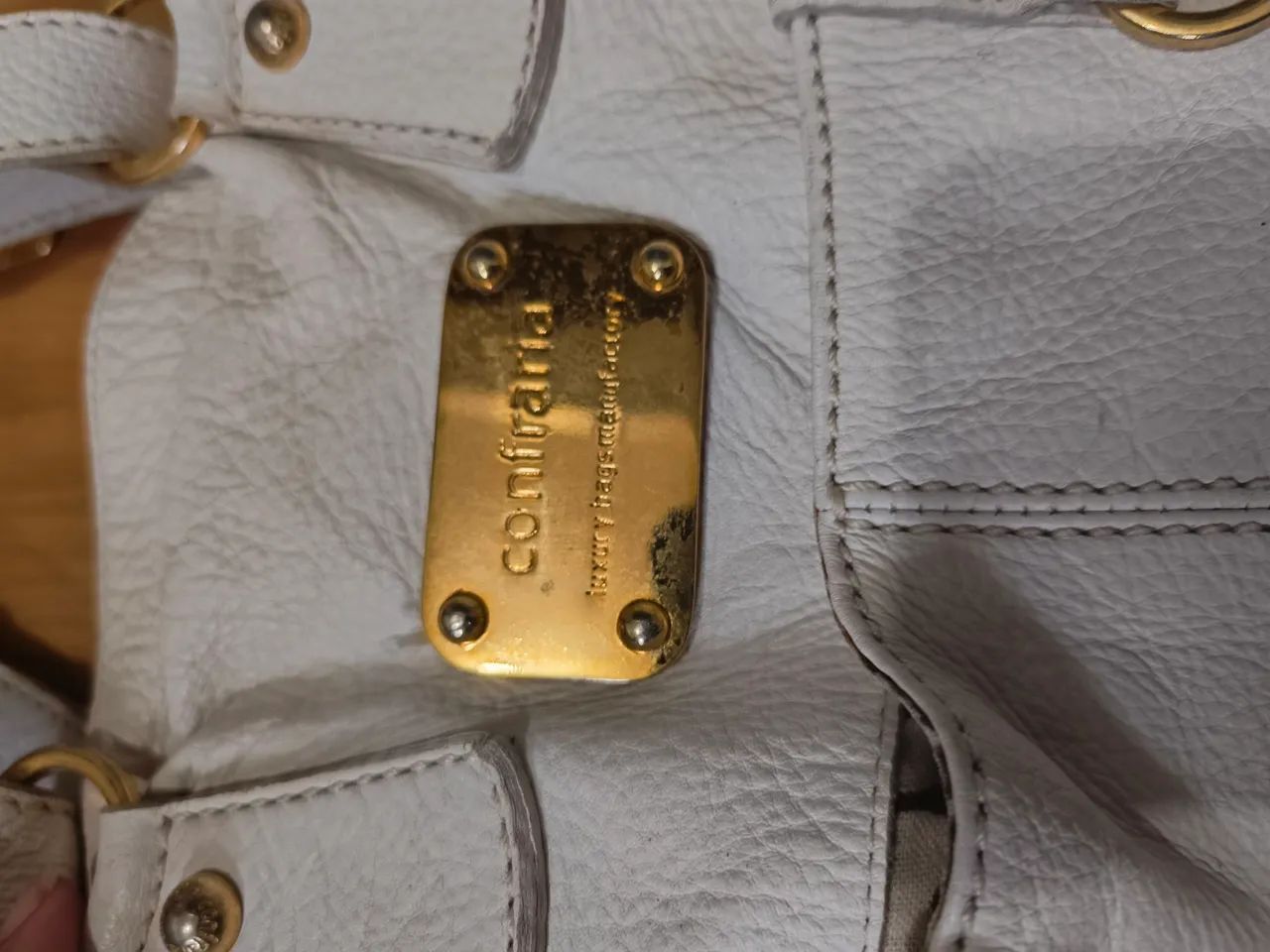 Bolsa branca marca confraria - Foto 2