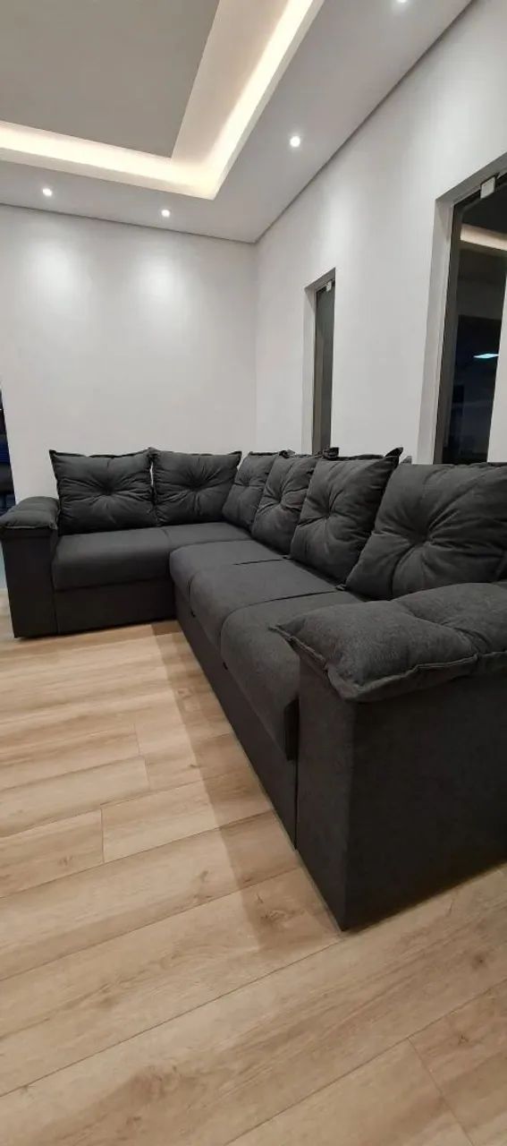 OFERTA: Sofá de canto de fábrica, PAGAMENTO NA ENTREGA (PASSE O CEP) - Foto 2