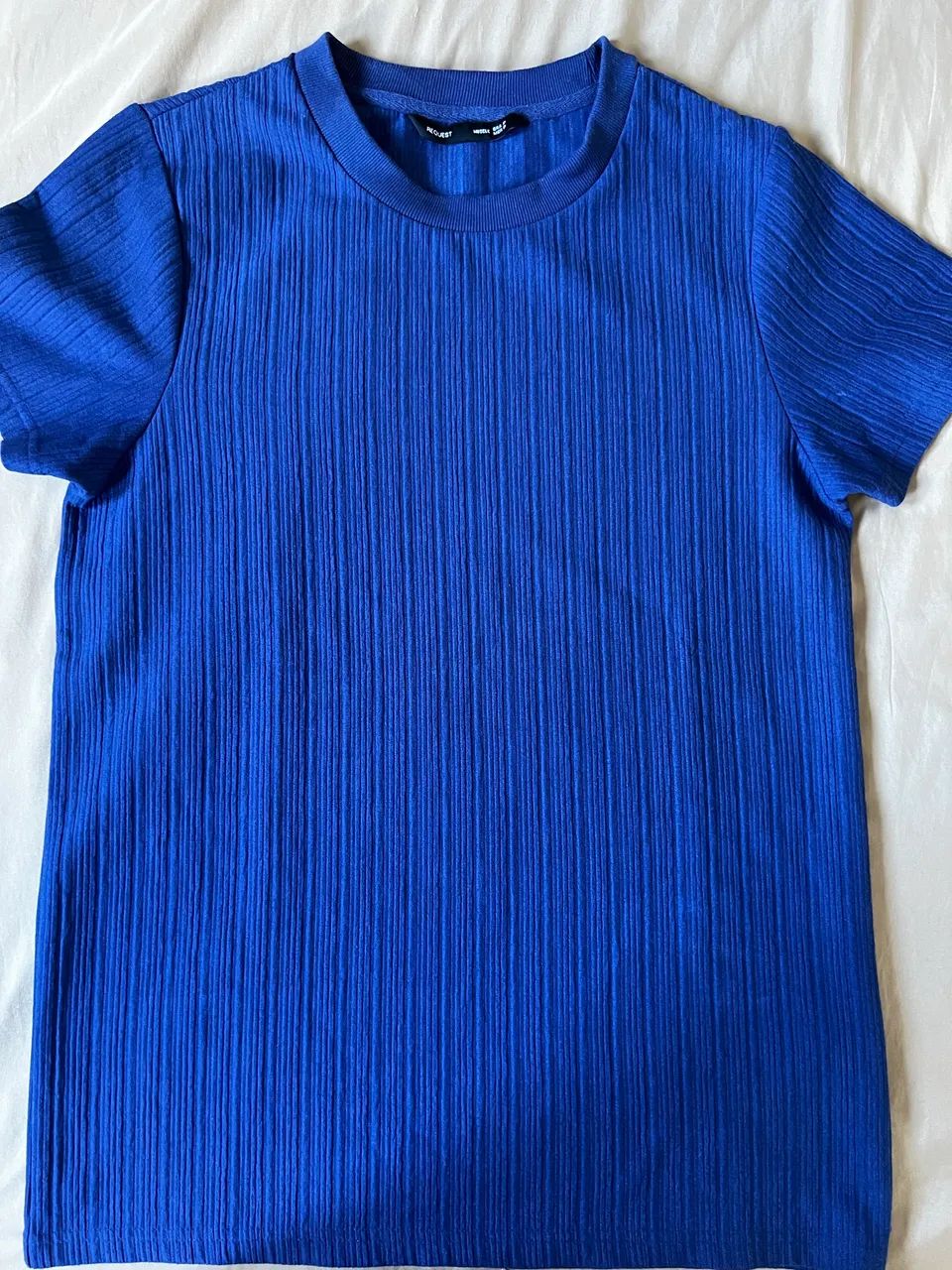 Camisa PP Nova Masculina Azul Royal - Foto 4