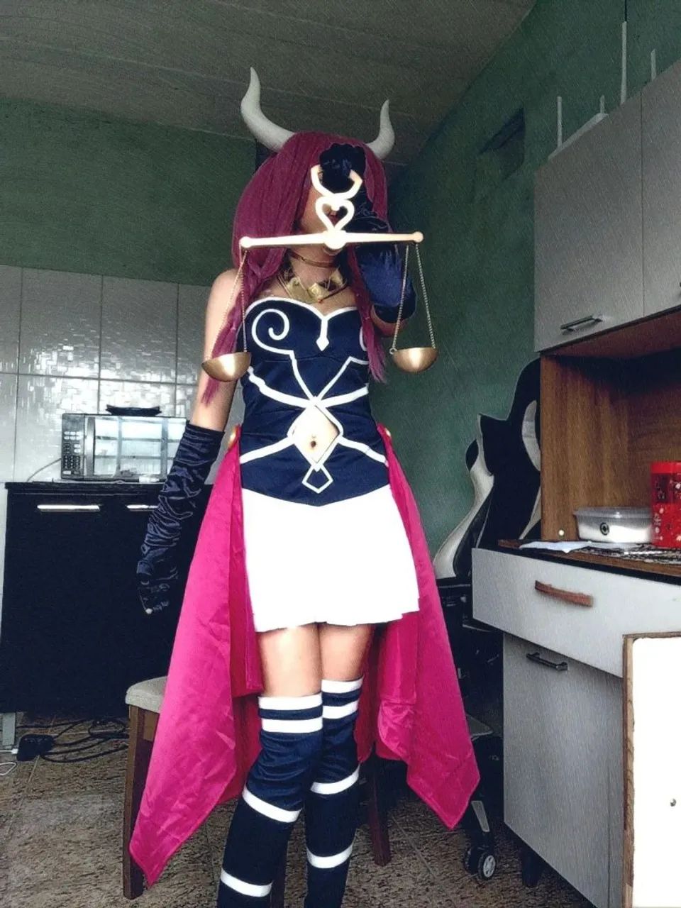 Cosplay completo aura guilhotina