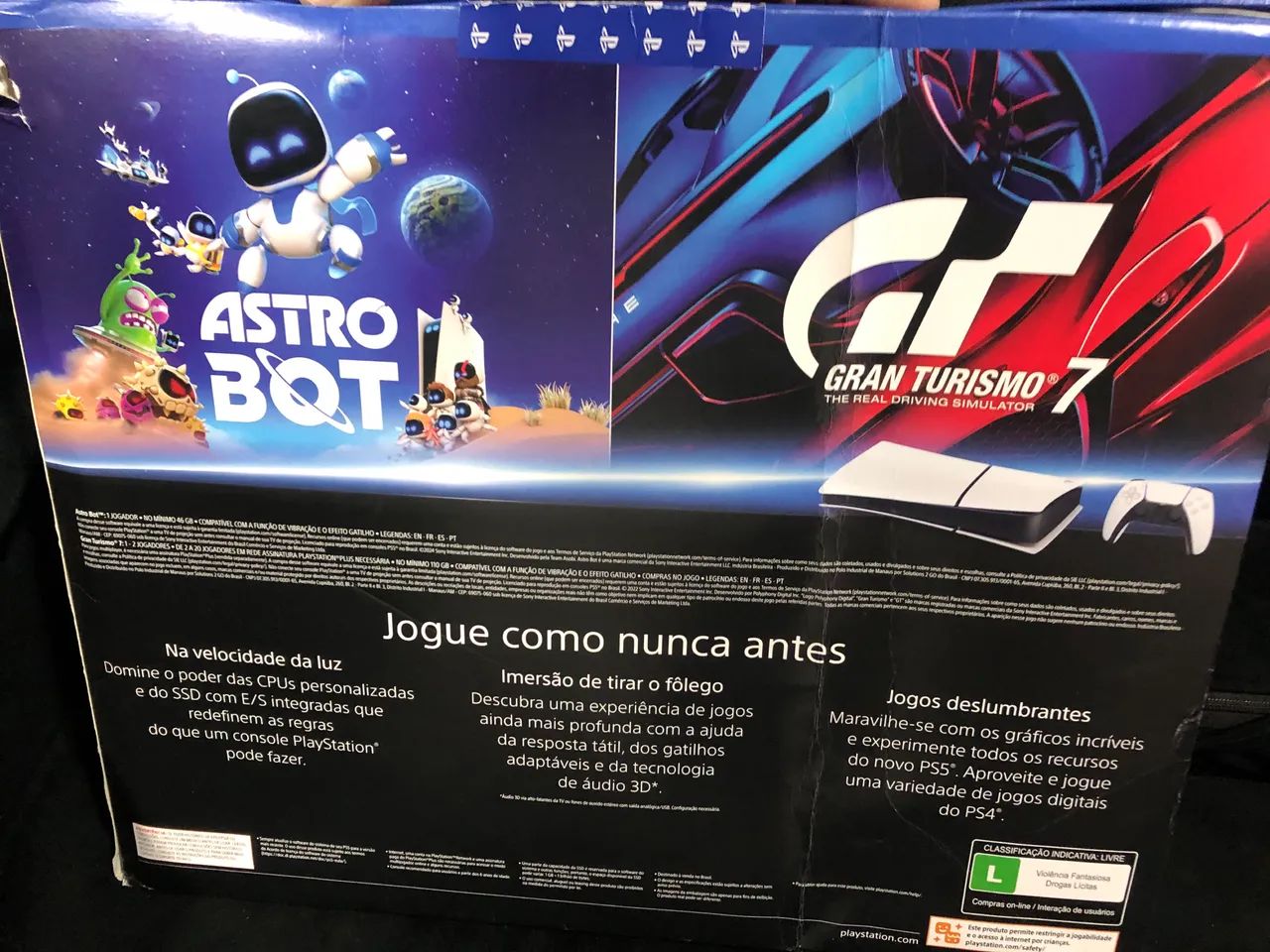 Caixa PS5 Slim - Foto 4