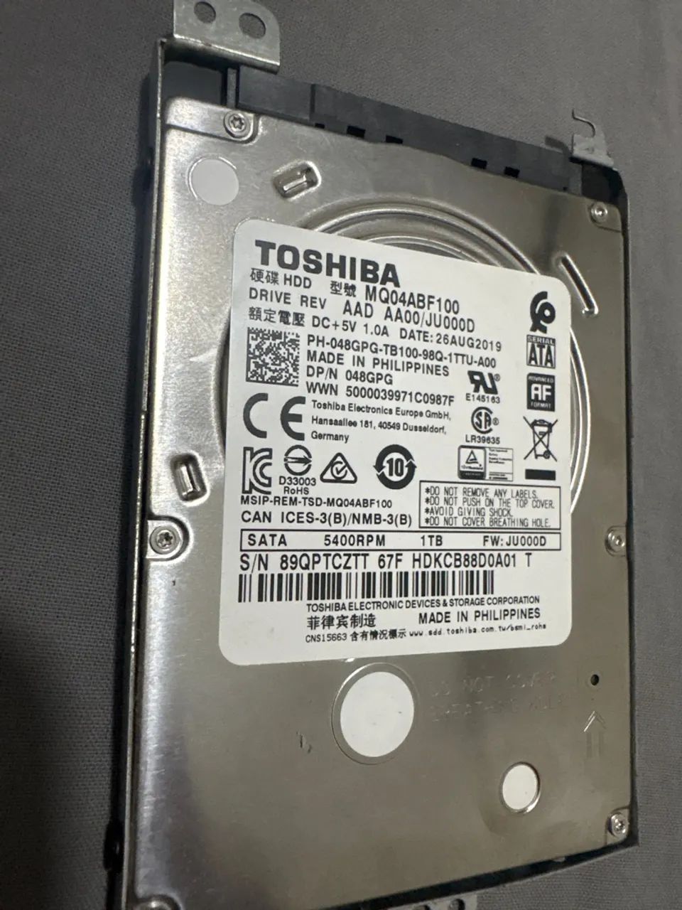Lote 3 HDs - 2x 1TB + 250GB - Notebook e PC - Foto 3