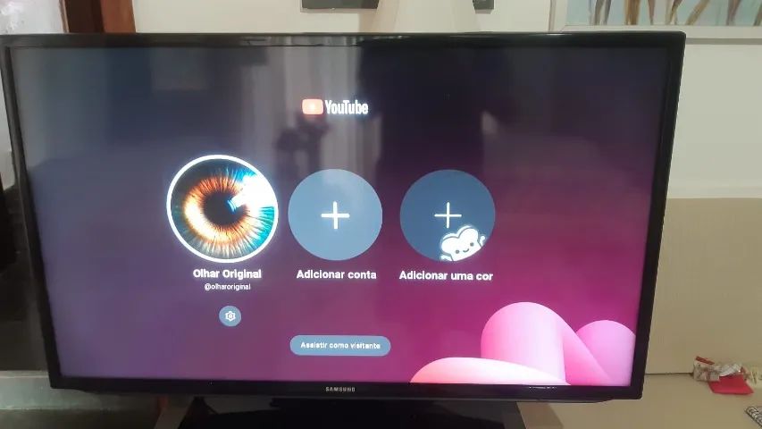 Smart TV Samsung LED 40" Full HD - Pouco Uso e Excelente Estado! - Foto 2