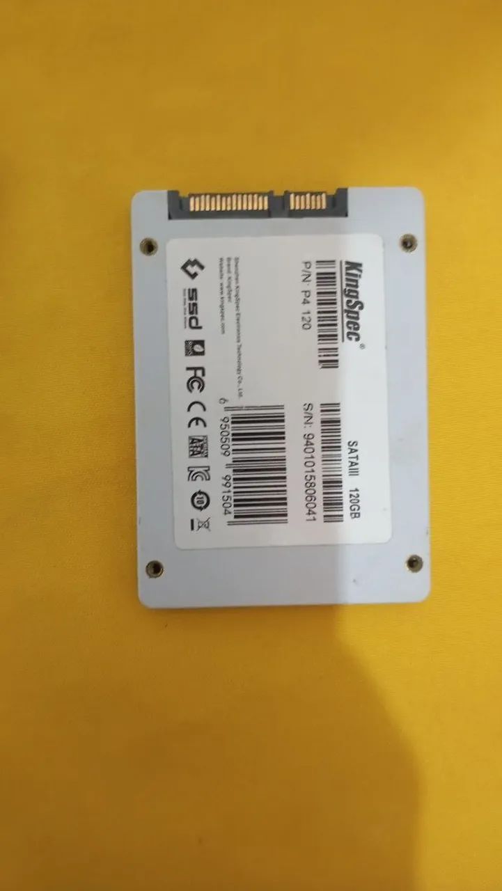 SSD 120GB KingSpec - Foto 2