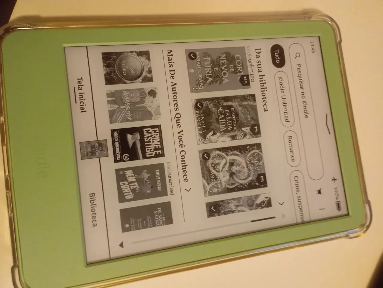 kindle 11世代　マッチャ　Macha Kindle 11ª geração 2024 verde matcha - Tablets e E-Readers - Ipês
