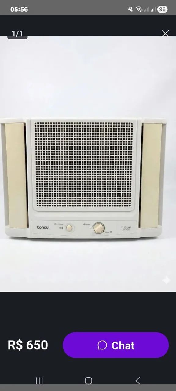 Ar consul janela 