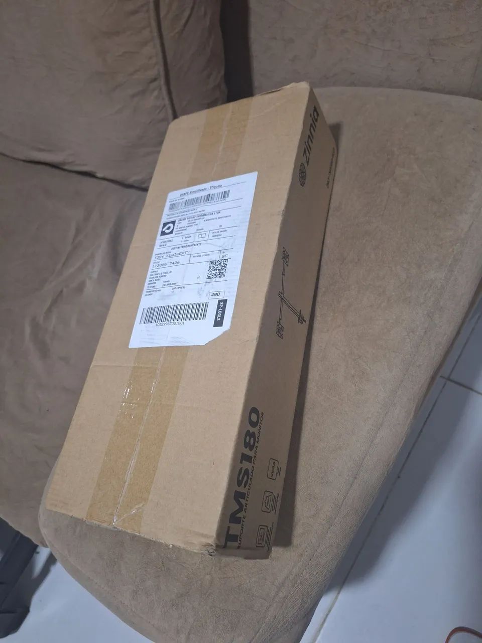 Braço articulado duplo zinnia