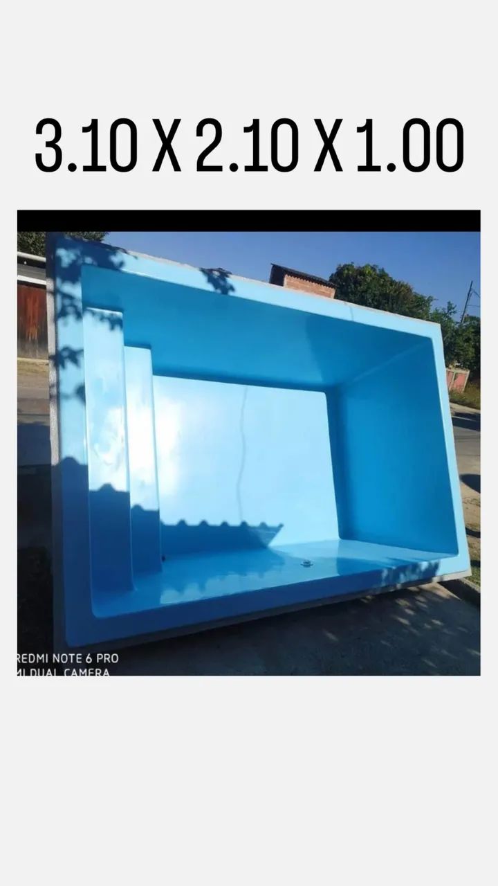 Piscina de fibra